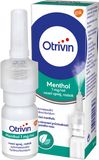 Otrivin Menthol 1mg/ml nosní sprej při léčbě ucpaného nosu 10 ml