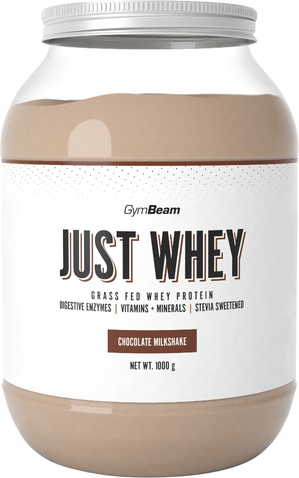 GymBeam Just Whey chocolate milkshake 1000 g