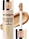 Dermacol Infinity make-up a korektor 03 Sand 20 g
