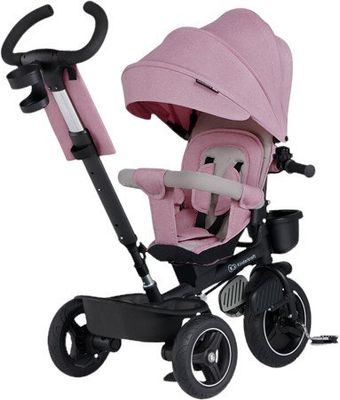 Kinderkraft Select Tříkolka Spinstep Pink, Premium