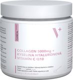 Clinical Collagen 5000mg + kyselina hyaluronová + vitamín C & Q10, 264 g