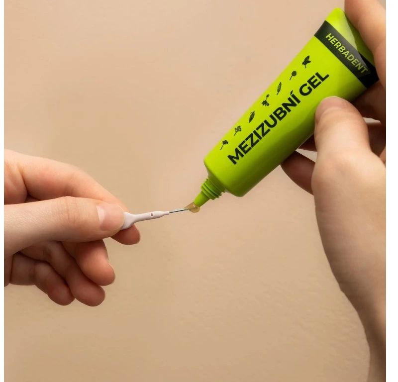 Herbadent Bylinný mezizubní gel na dásně 25 g