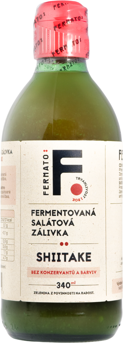 Fermato Fermentovaná salátová zálivka - Shiitake 340 ml