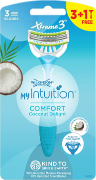 Wilkinson Sword MY Intuition Comfort Coconut Delight jednorázový holicí strojek 4 ks