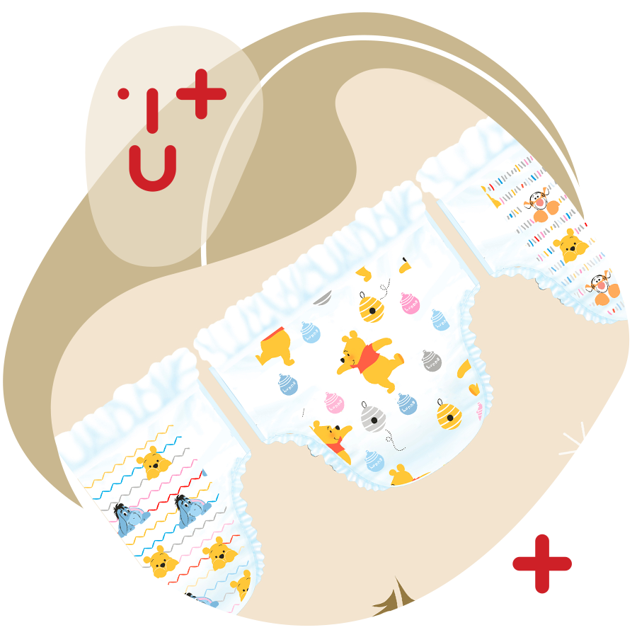 Huggies, plenky, extra care, pro děti