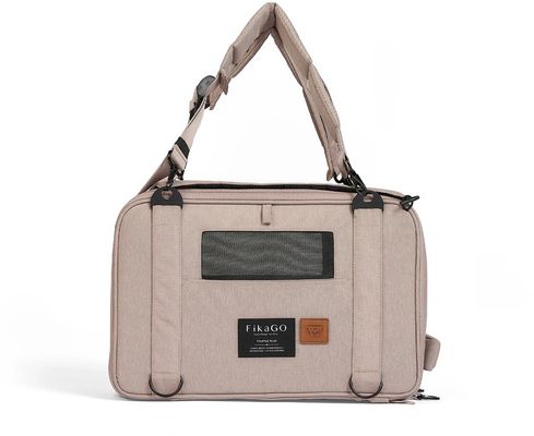 FIKAGO Nosič cestovní pro psy a kočky Truffle Plus Sandy Beige