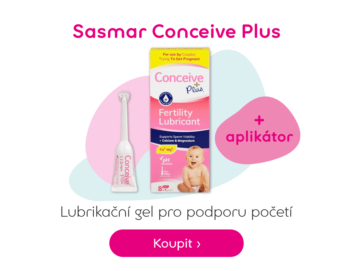 Sasmar Conceive Plus Aplikátor 8 x 4 g