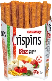 Crispins Bezlepkové pizza tyčky 60 g