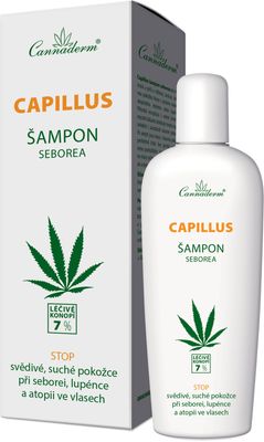 Cannaderm Capillus seborea šampon 150 ml