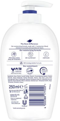 Dove Deeply Nourishing Tekuté mýdlo 250 ml