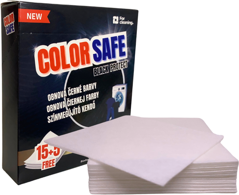 Color Safe Ubrousky na praní Black protect 20 ks