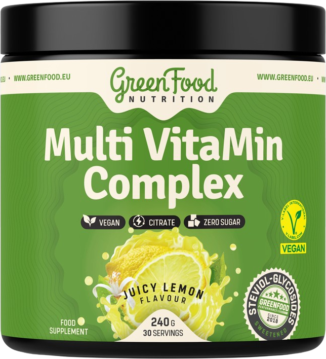 GreenFood Nutrition VitaMin Complex, juicy lemon 240 g