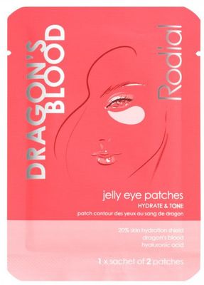 Rodial Hydrogelová maska na oční okolí Dragon's Blood Jelly Eye Patches 4 x 2 ks