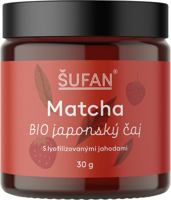 Šufan BIO čaj Matcha s jahodou 30 g