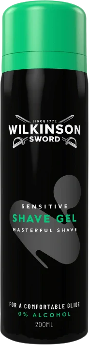 Wilkinson Sword Sensitive Shave Gel na holení 200 ml