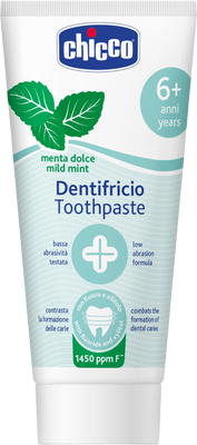 Chicco Pasta zubní Jemná máta 6r+, 50 ml
