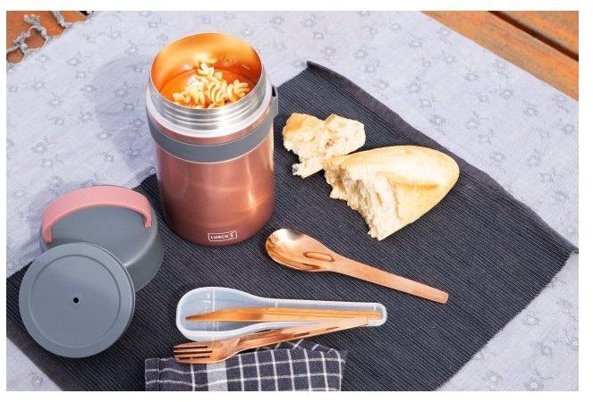 Lurch Nerezová termo nádoba rosegold 800 ml