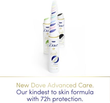 Dove Advanced care Marakuja & Citronová tráva antiperspirant sprej 150 ml