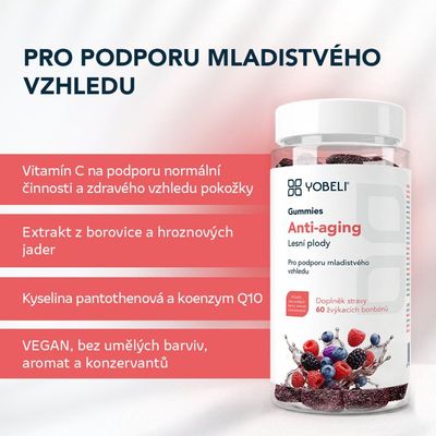 Lobey Anti-aging Gummies 60 ks