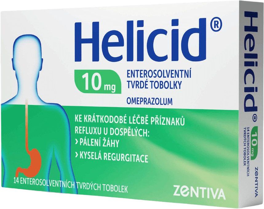 Helicid ® 10 mg 14 tobolek