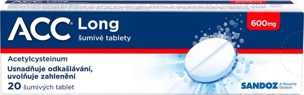 ACC ® LONG 600 mg 20 šumivých tablet