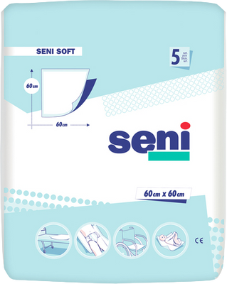 Seni Soft 60 x 60 cm podložky absorpční 5 ks