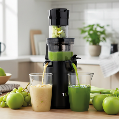 Tesla SlowJuicer SJ500 XL - nízkootáčkový šnekový odšťavňovač