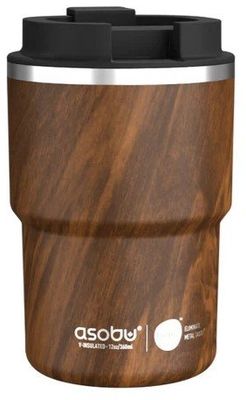 Asobu MINI PICK-UP cestovní termohrnek WOOD 350 ml