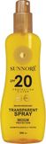 Sunnoré Transparentní sprej SPF 20, 200 ml