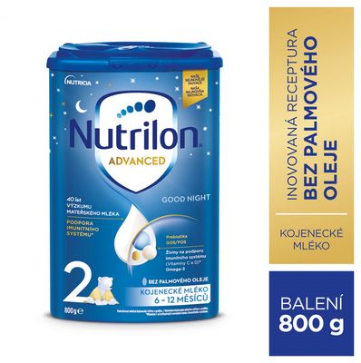 Nutrilon Advanced 2 Good Night pokračovací kojenecké mléka 6 x 800 g