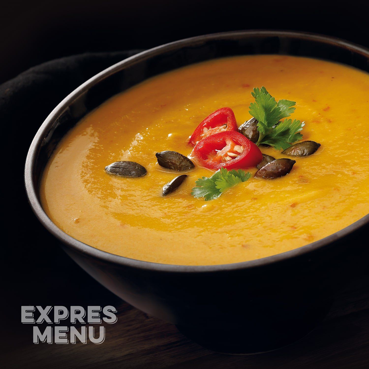EXPRES MENU Dýňový krém s kokosovým mlékem 600 g
