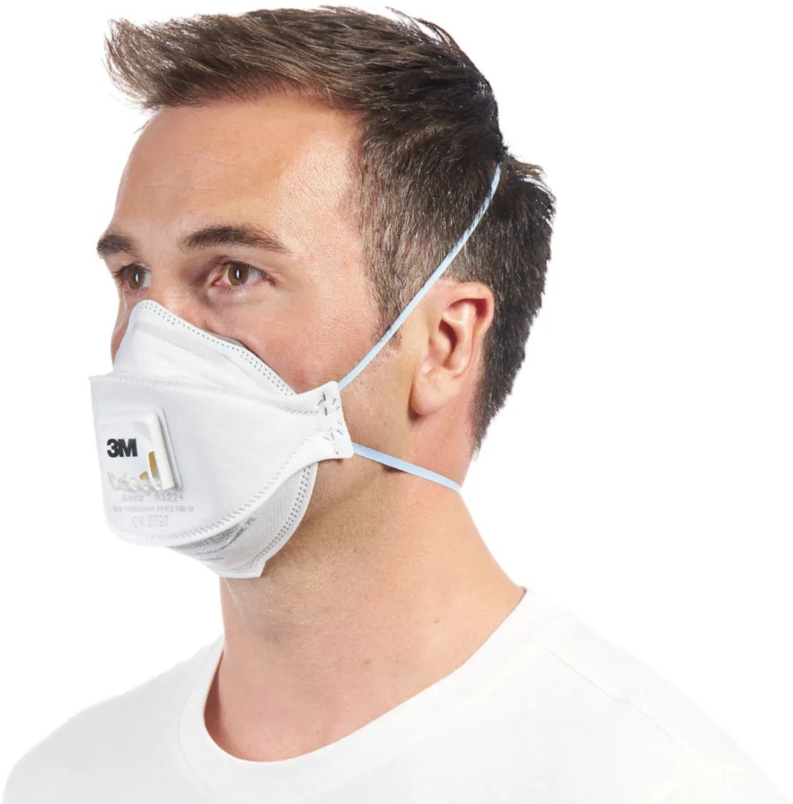 3M 9322-5 Aura™ respirátor proti částicím, s ventilem FFP2 5 ks