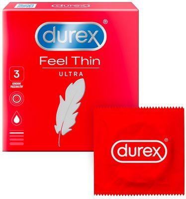 Durex Kondomy Feel Thin Ultra 3 ks