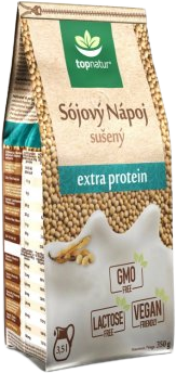 Topnatur Sójový nápoj extra protein 350 g