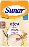 Sunar mléčná rýžová kaše vanilková 210 g