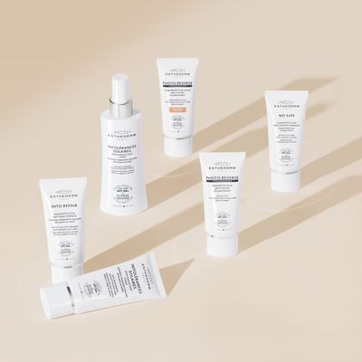 Institut Esthederm INTO REPAIR Protivráskový ochranný krém pro pleť netolerující slunce SPF 50+ 50 ml