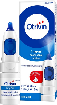 Otrivin 1MG/ML nosní podání sprej, roztok 10 ml