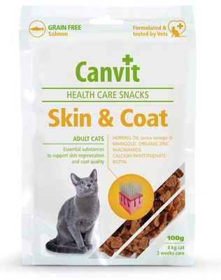 Canvit snack cat Skin & Coat 100 g
