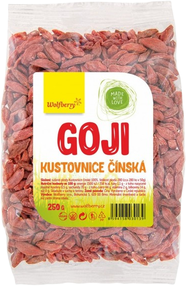 Wolfberry Goji kustovnice čínská 250 g