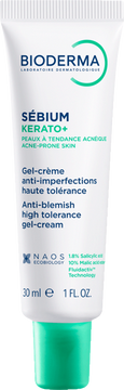 Bioderma Sébium Kerato+ gel-krém na akné s vysokou tolerancí 30 ml