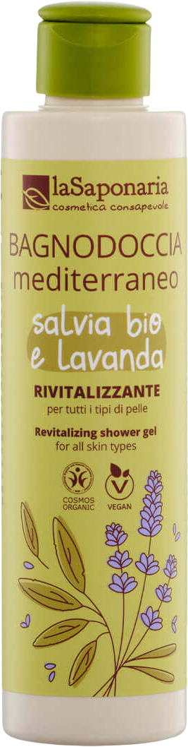 laSaponaria Středomořský sprchový gel BIO 200 ml