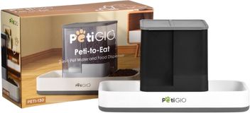 PetiGIO Peti-to-Eat dávkovač vody a krmiva pro domácí mazlíčky 2v1