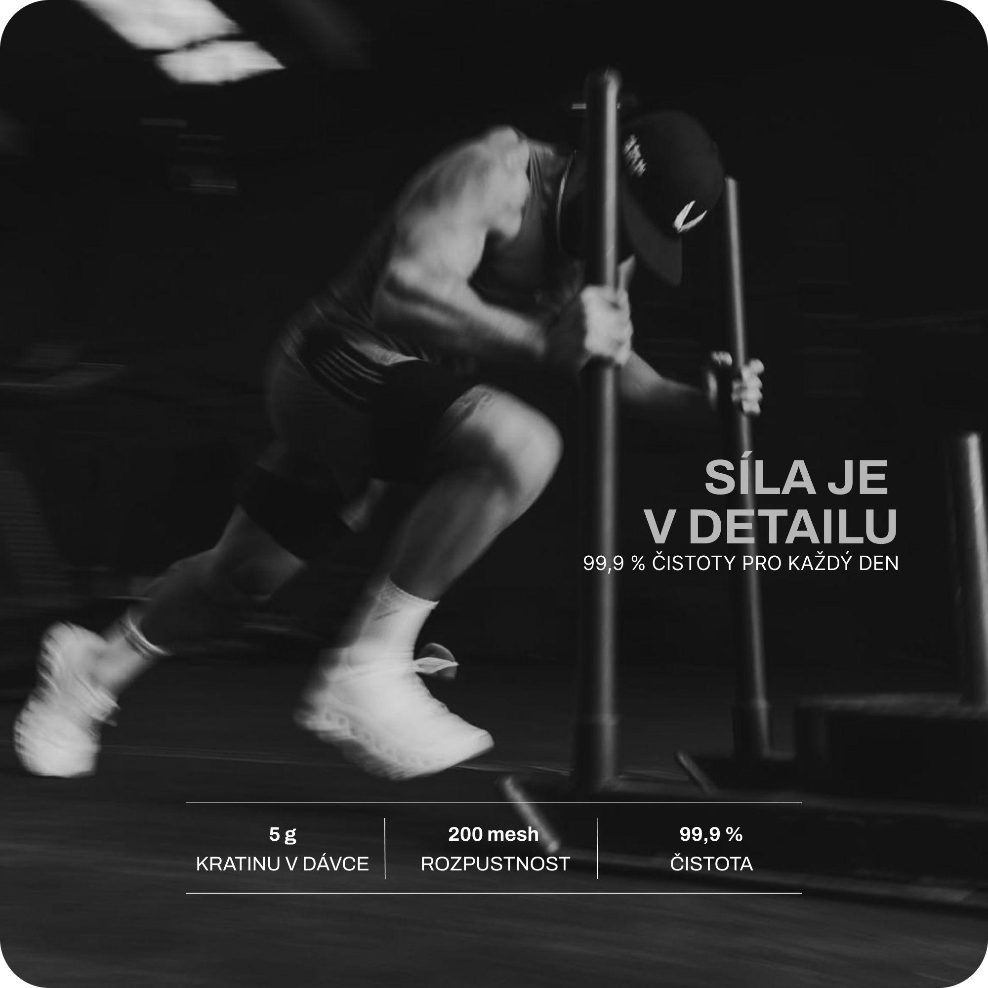 Pulse Performance Micronized Creatine 180 kapslí