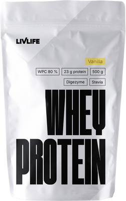 Livlife WHEY protein vanilka 500 g