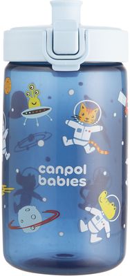 Canpol babies Lahev pro děti JUNIOR modrá 400 ml