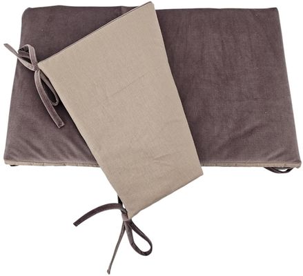 EKO Mantinel do postýlky bavlněný Velvet Dark Pink 180 cm