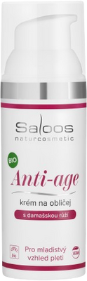 Saloos Přírodní anti-age krém s růží 50 ml