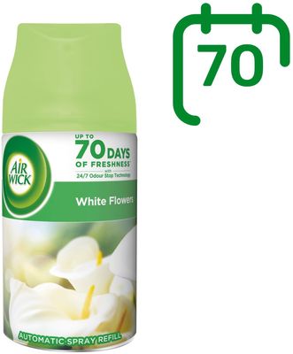 Airwick Náplň do automatického difuzéru Freshmatic Bílé květy frézie 250 ml