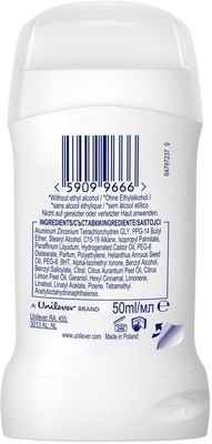 Dove Fresh Care Tuhý antiperspirant 50 ml
