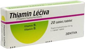 Thiamin Léčiva 50mg 20 tablet